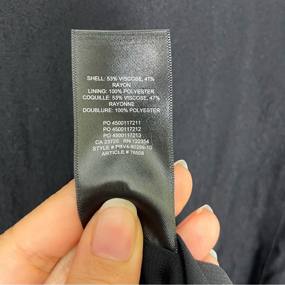 Aritzia Wilfred Libretto Black Midi Dress Size Medium - Picture 8 of 13